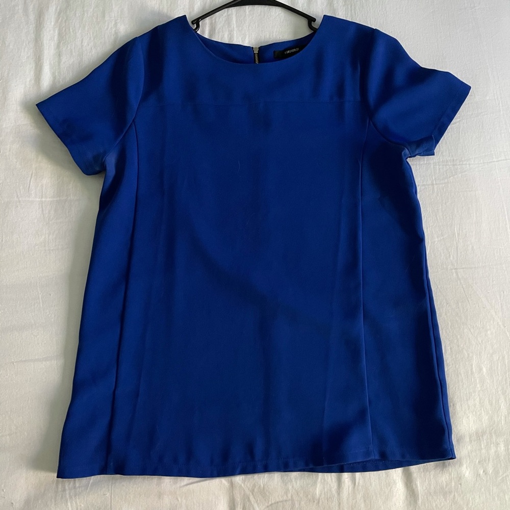 Royal blue top from Forever 21